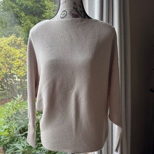 Joan Vass Cream Women's Sweater